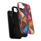 Vibrant Leaf Wave Tough Magnetic Phone Case, Vibrant Smartphone Cover, Unique Protective Case for Gifts, Phone Accessories, Trendy Design