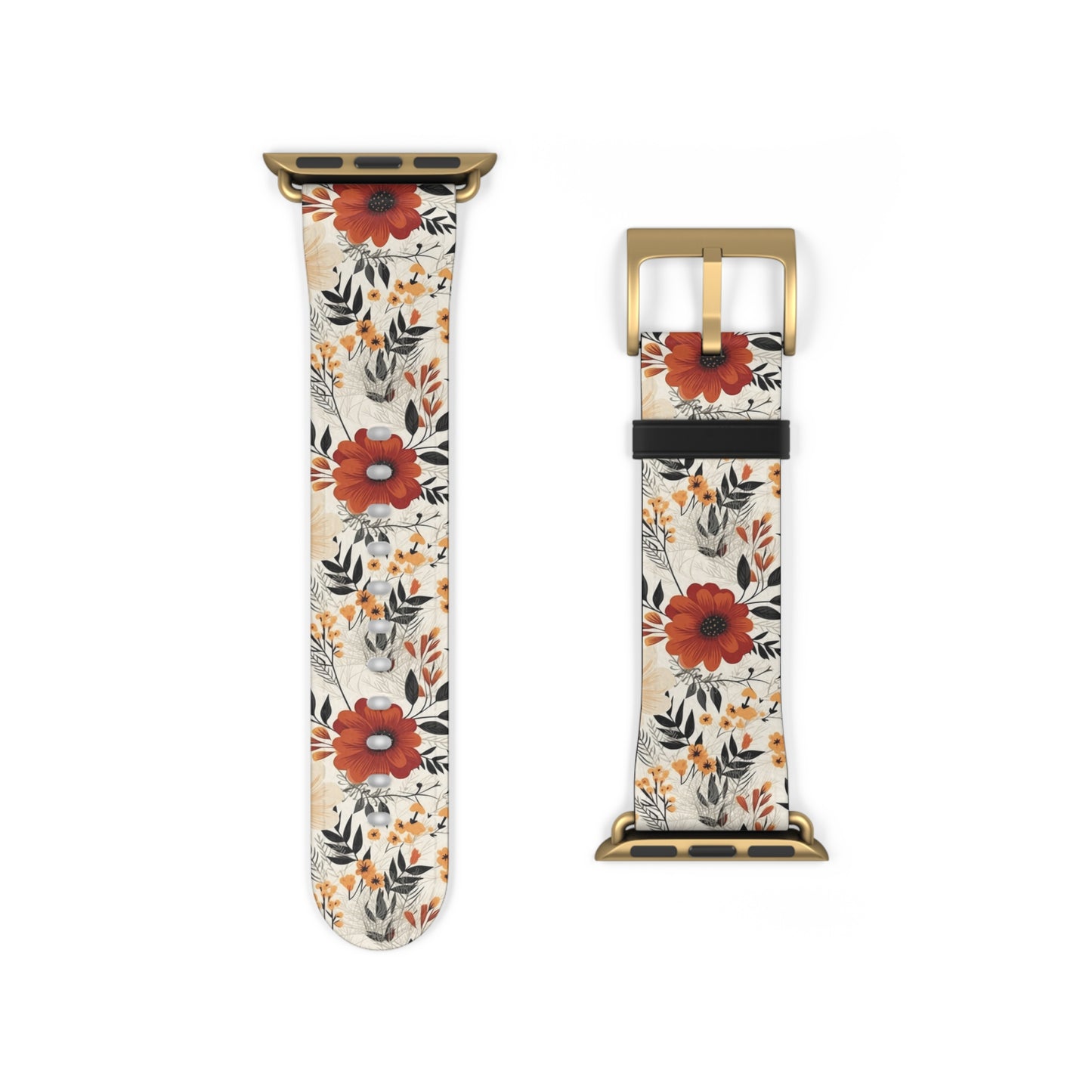 Boho Chic Floral Watch Band - Stylish & Colorful Replacement Strap for Women.
