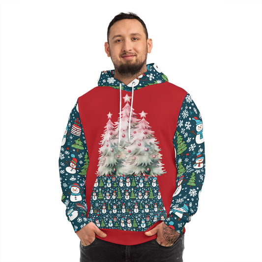 That Ugly Christmas Fashion Hoodie with All-Over Print - Unisex Medium Heavy Fabric