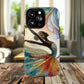 Artistic iPhone Case with Dancer Design, Tough Magnetic Case, Unique Gift for Dancers, Colorful iPhone Cover, Stylish Accessory.