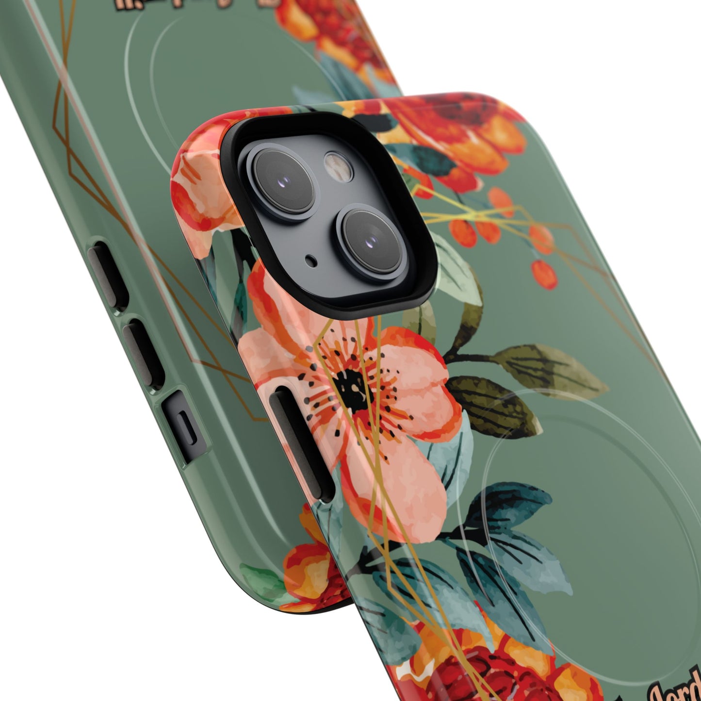 The Lord will Fight for You Exodus 14:14, Inspirational Gift, Tough iPhone Magnetic Case Scripture, Sunflower Bible Verse, MagSafe® iPhone® Tough Case, iPhone 14, iPhone 15, iPhone 16, Pro, Pro Max, Plus.