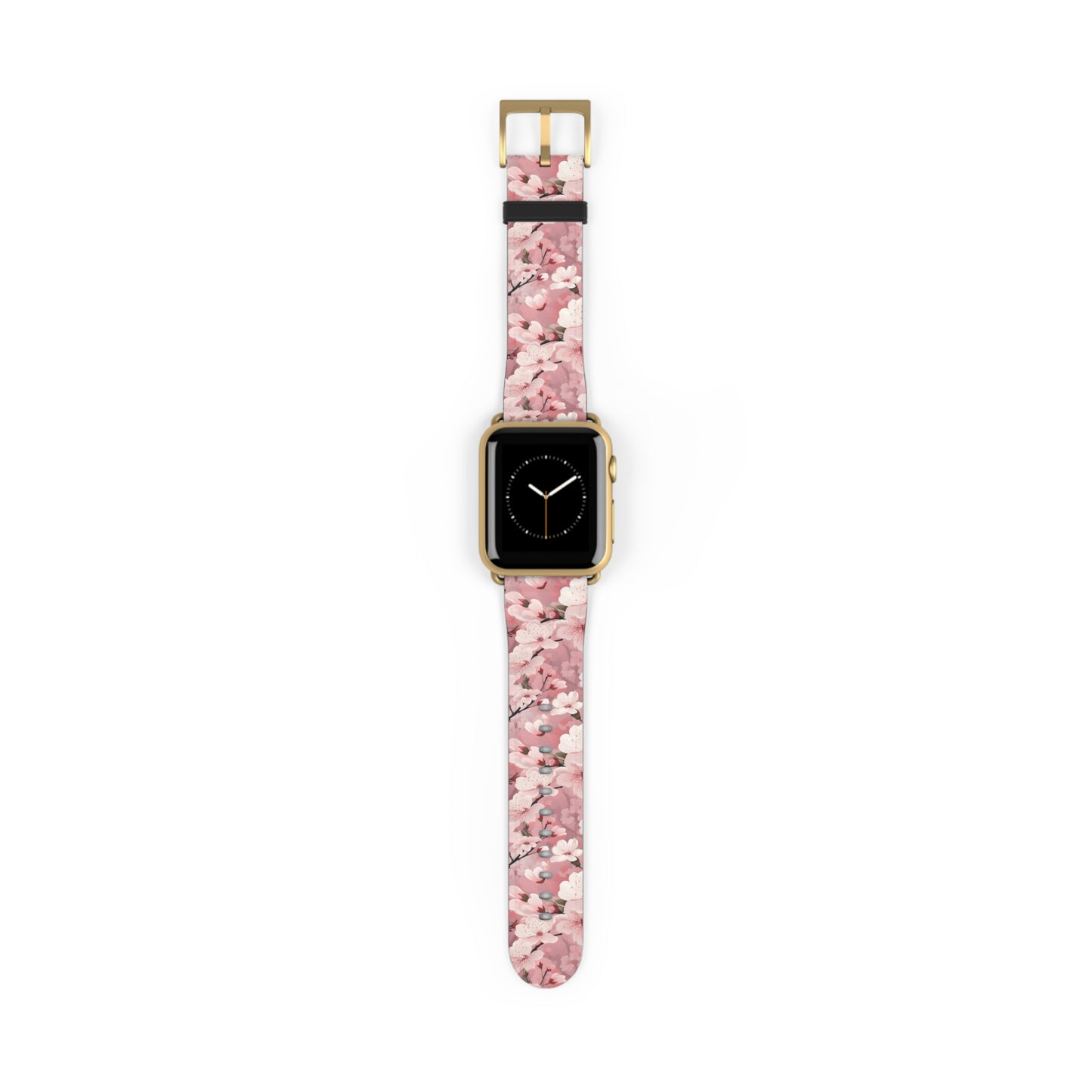 Cherry Blossom Floral Floral Watch Band - Elegant Design.