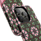 Personalized Twilight Petal Tapestry Floral Tough Magnetic MagSafe® iPhone Case, Durable iPhone Protector, Unique Gift for Her, Stylish Tech Accessories.