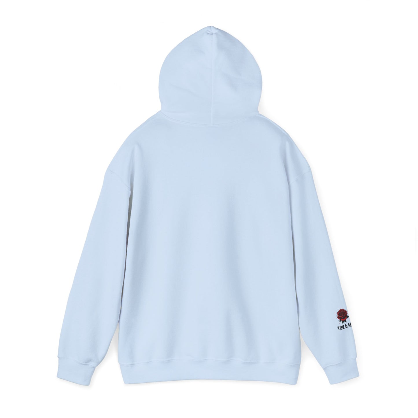 You and Me Unisex Gildan Hoodie Sweatshirt