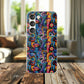 Psychedelic Visions Flexi iPhone and Samsung Case - Colorful Abstract Design.