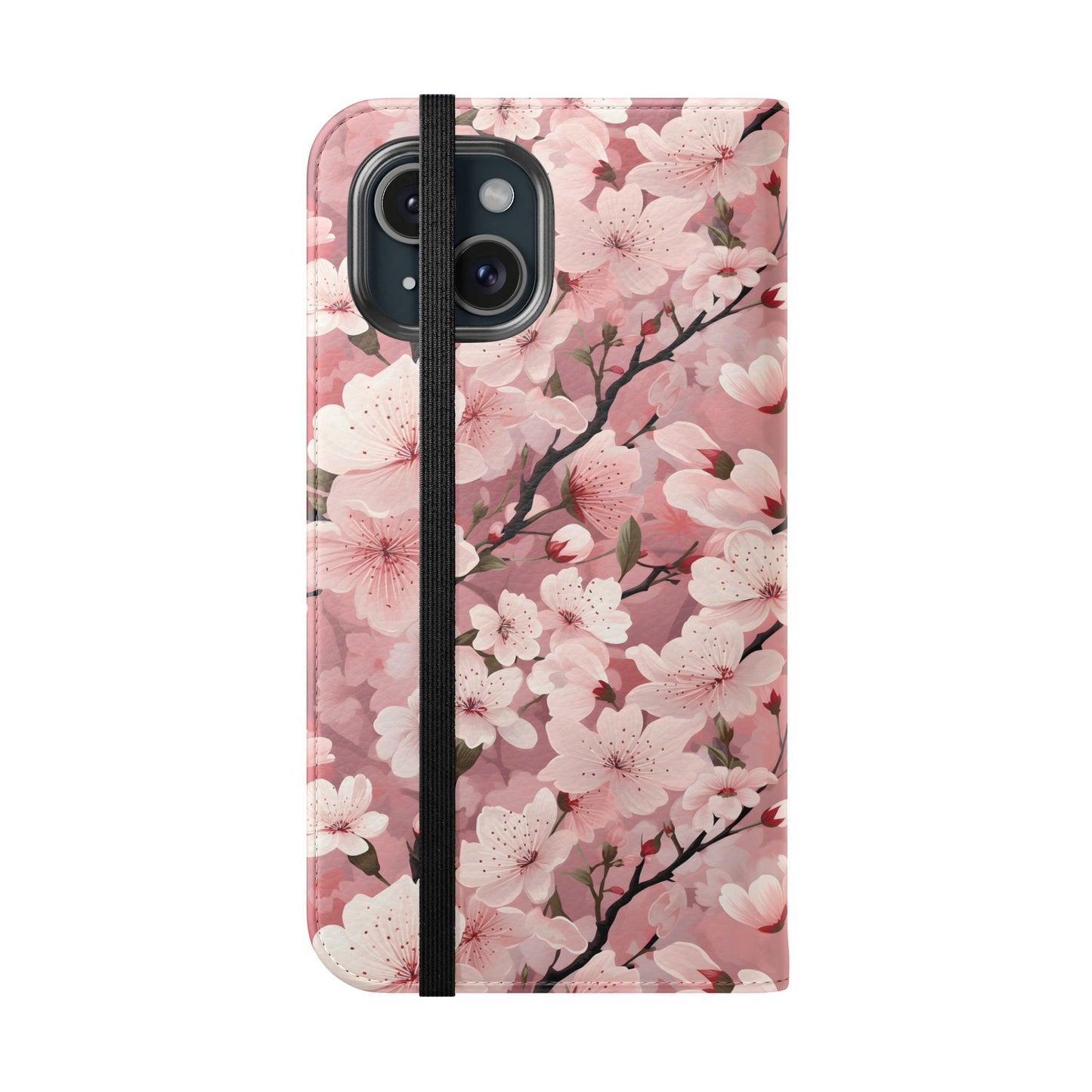 Cherry Blossom Flip Case — iPhone & Samsung Protective Phone Case
