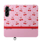 Personalized Cherry Blossom Dreams Flip iPhone and Samsung Cases — Wallet Folio with Name & Affirmation.