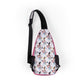 Study Chic Chest Bag, Cross Body Sling Bag, Chest Bag, Crossbody Backpack, Travel Bag