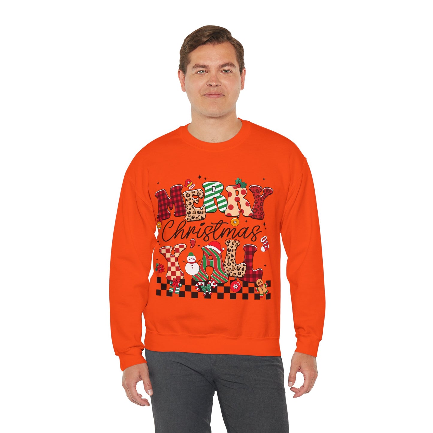 Merry Christmas  Unisex Heavy Blend™ Crewneck Sweatshirt