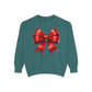Bow Charm Valentines Unisex Comfort Colors Garment-Dyed Sweatshirt