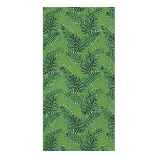 Tropical Bliss Green Mink-Cotton Towel