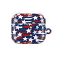 Patriotic Waves AirPod Case – Stars & Stripes Design, Mother’s, Father’s Day Gifts, Anniversary Gifts.