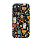 Whimsical Feline Garden iPhone and Samsung Tough Phone Cases