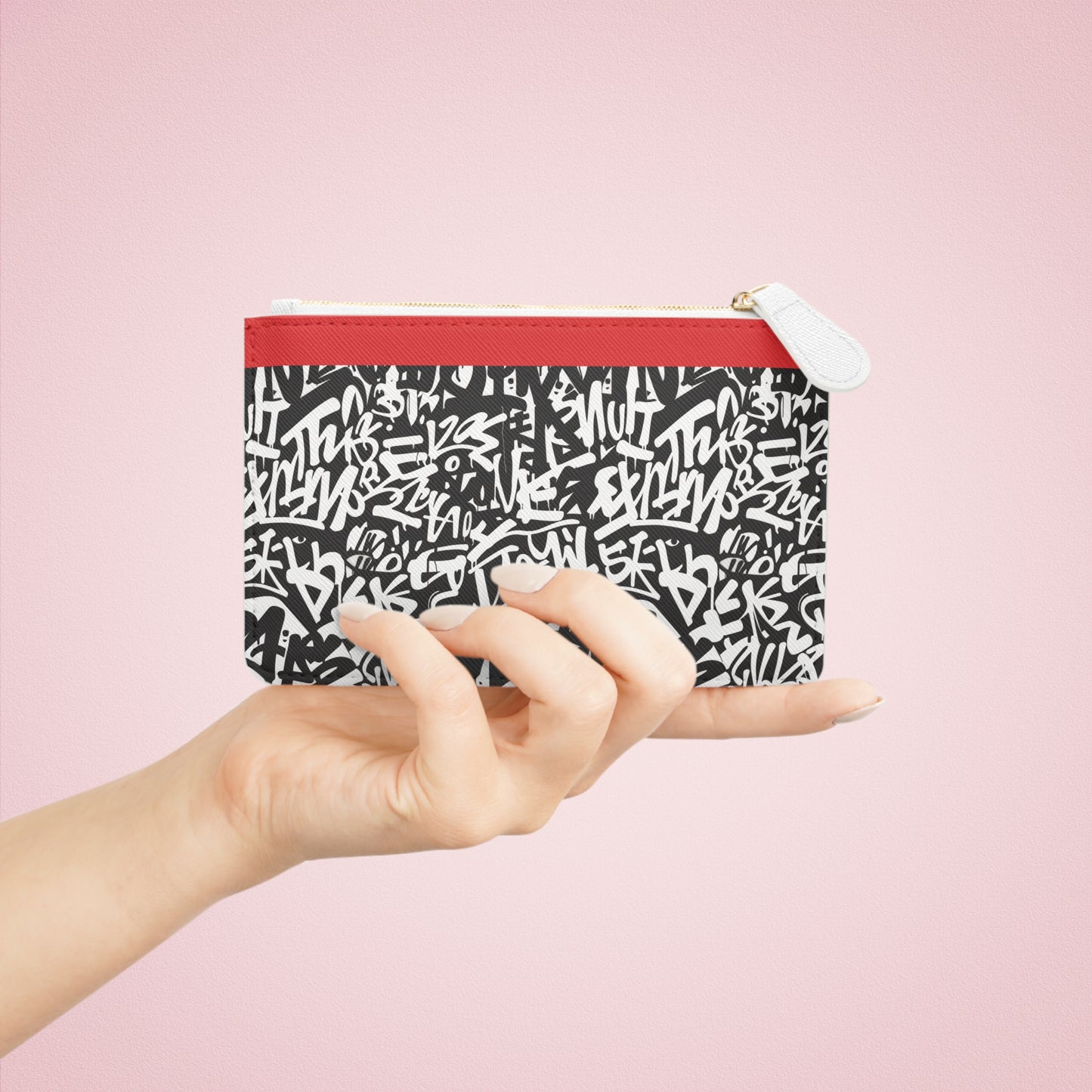 Trendy Urban Graffiti Mini Clutch Bag – Stylish & Versatile Accessory for Every Occasion