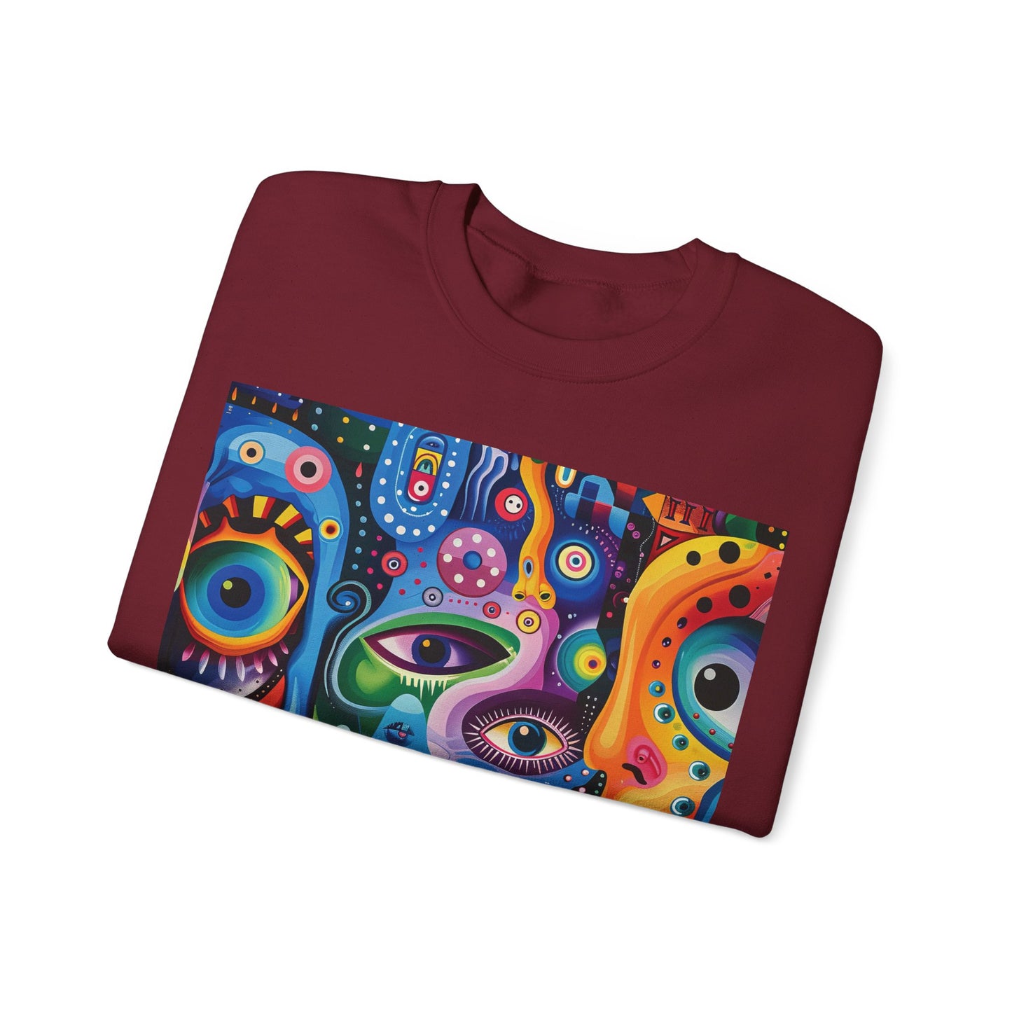 Psychedelic Visions Unisex Heavy Blend™ Crewneck Sweatshirt