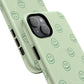 Green Smiley Face Magnetic iPhone Case