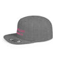 Pink Elohim Snapback Cap - Faith-Inspired Flat Bill Hat, Baseball Hat, Perfect for Gifts, Daily Wear, Spiritual Events