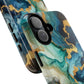 Ocean Quartz Luxe Marble Pattern Tough Magnetic iPhone Case, Phone Accessories, Luxury Gift, Durable iPhone Cover, Unique Design for iPhone Users.