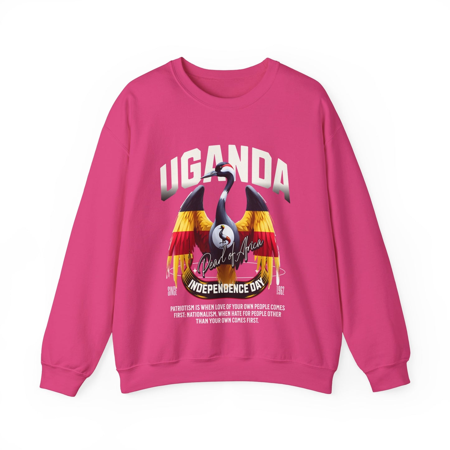 UGANDA Unisex Heavy Blend™ Crewneck Sweatshirt