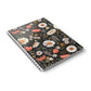 Blossom Elegance: Noir Garden Softcover Notebook, A5