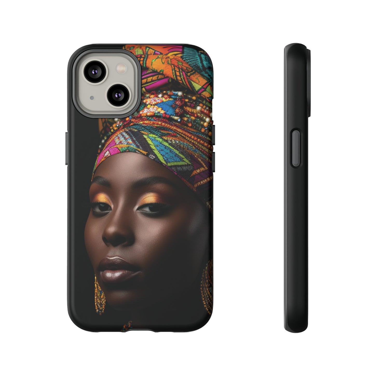 Regal Reflections: African Majesty iPhone Cases