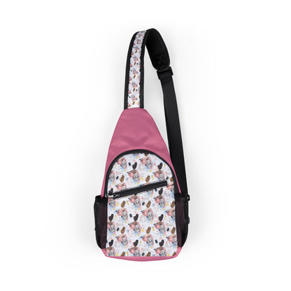 Study Chic Chest Bag, Cross Body Sling Bag, Chest Bag, Crossbody Backpack, Travel Bag