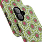 Personalized Meadow Mandala Bloom Vibrant Flower  — Green & Pink Geometric Daisy Design