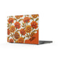 Personalized Stained Glass effect Marigold Flower MacBook Case Cover