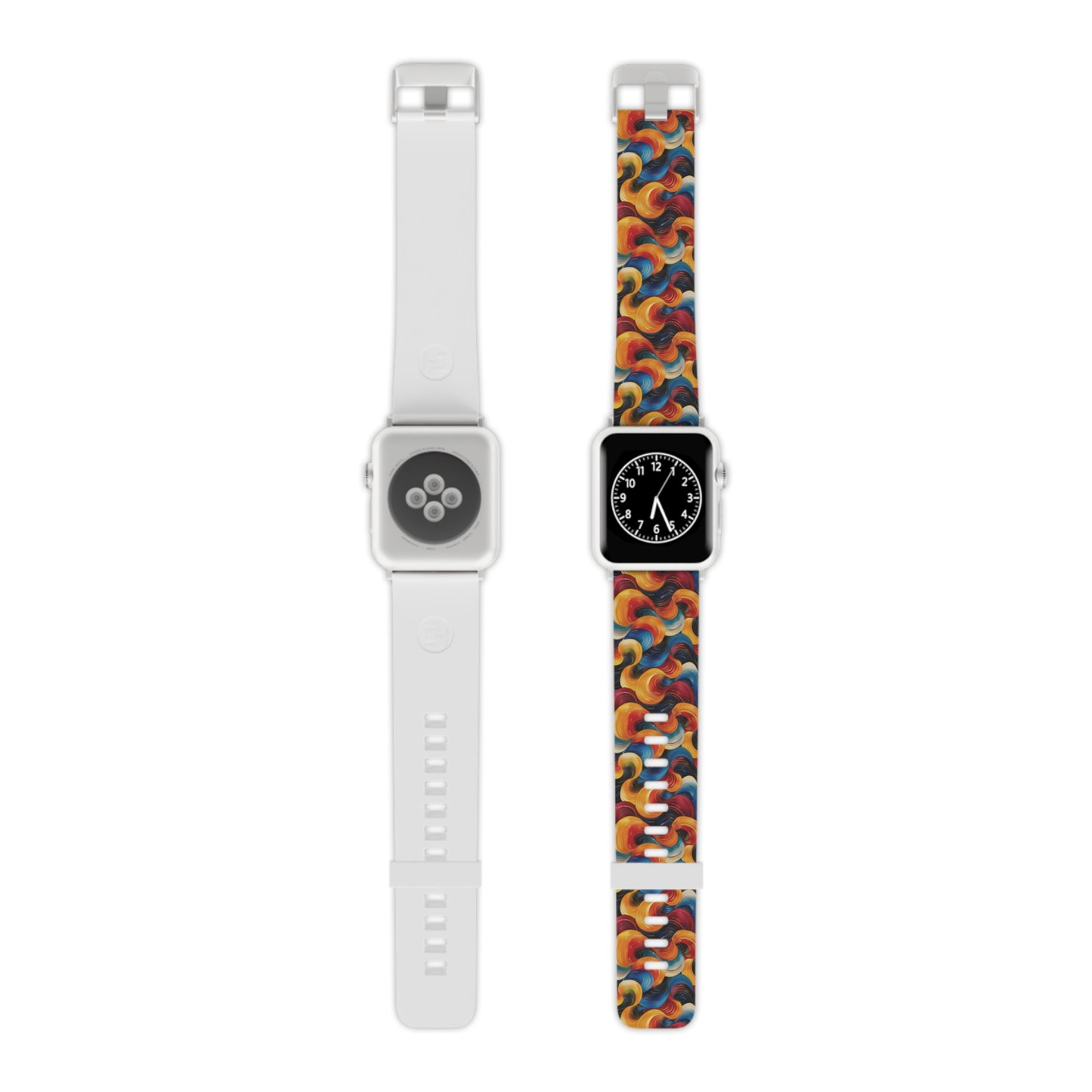 Cosmic Swirl Vibrant Apple Watch Band - Colorful Design for Stylish Wear