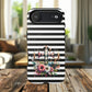 Striped in His Glory iPhone Case, Tough Magnetic Phone Protector, MagSafe iPhone Cover, Durable Case for Everyday Use, Gift for Nature Lovers, Vibrant Design.
