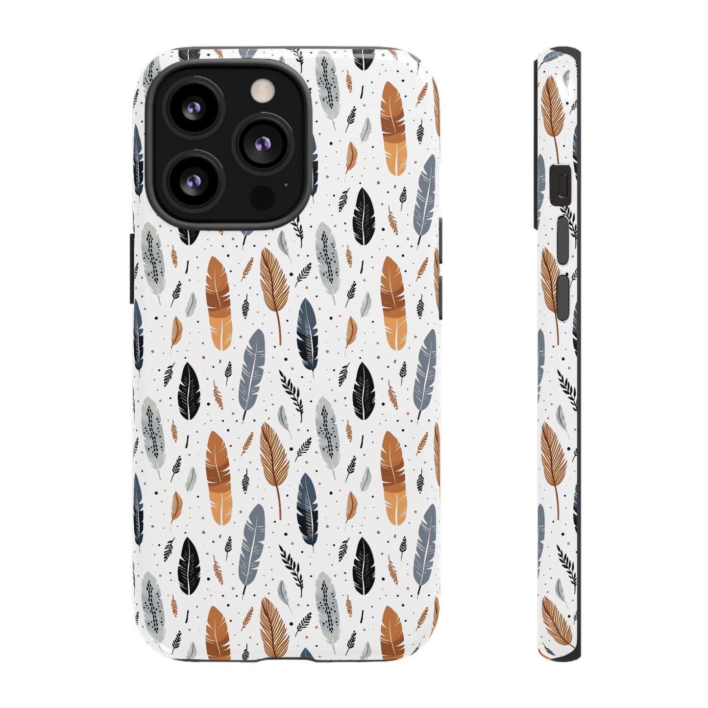 Whispering Feathers iPhone Tough Cases