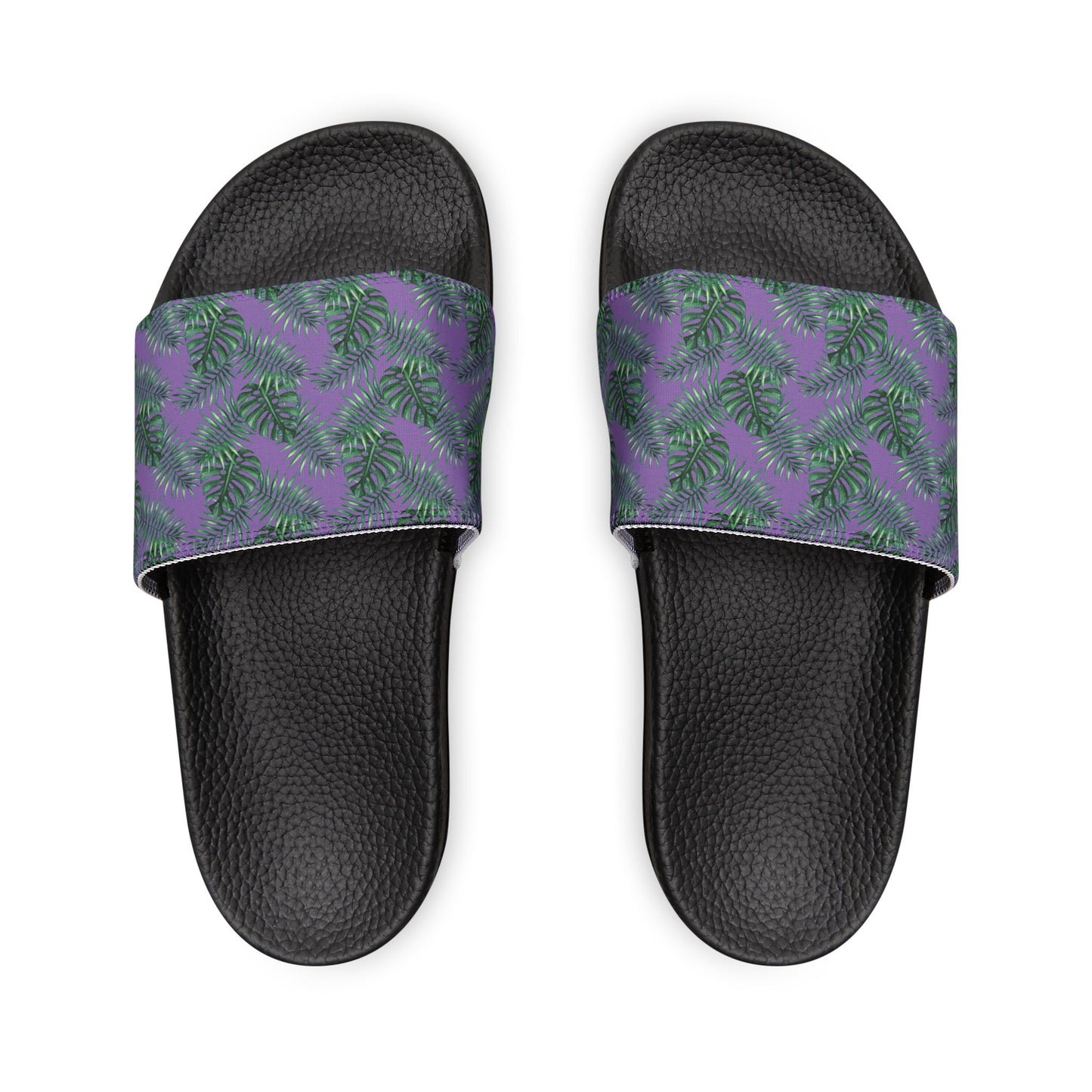 Purple Tropical Bliss Women's Removable-Strap Sandals