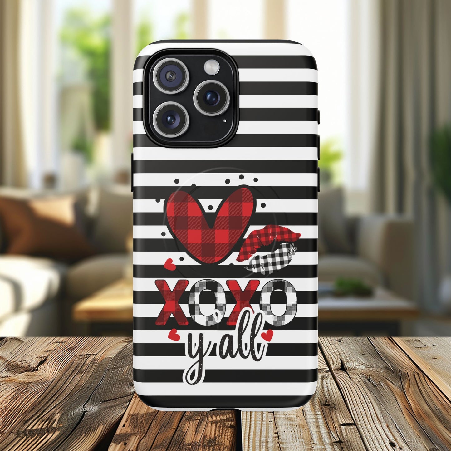 Stylish Tough Magnetic Phone Cases, Trendy Gifts for Her, Holiday Accessories, Floral Design, Cute Phone Protection
