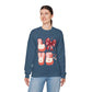 LOVE Coquette Unisex Heavy Gildan Blend™ Crewneck Sweatshirt.