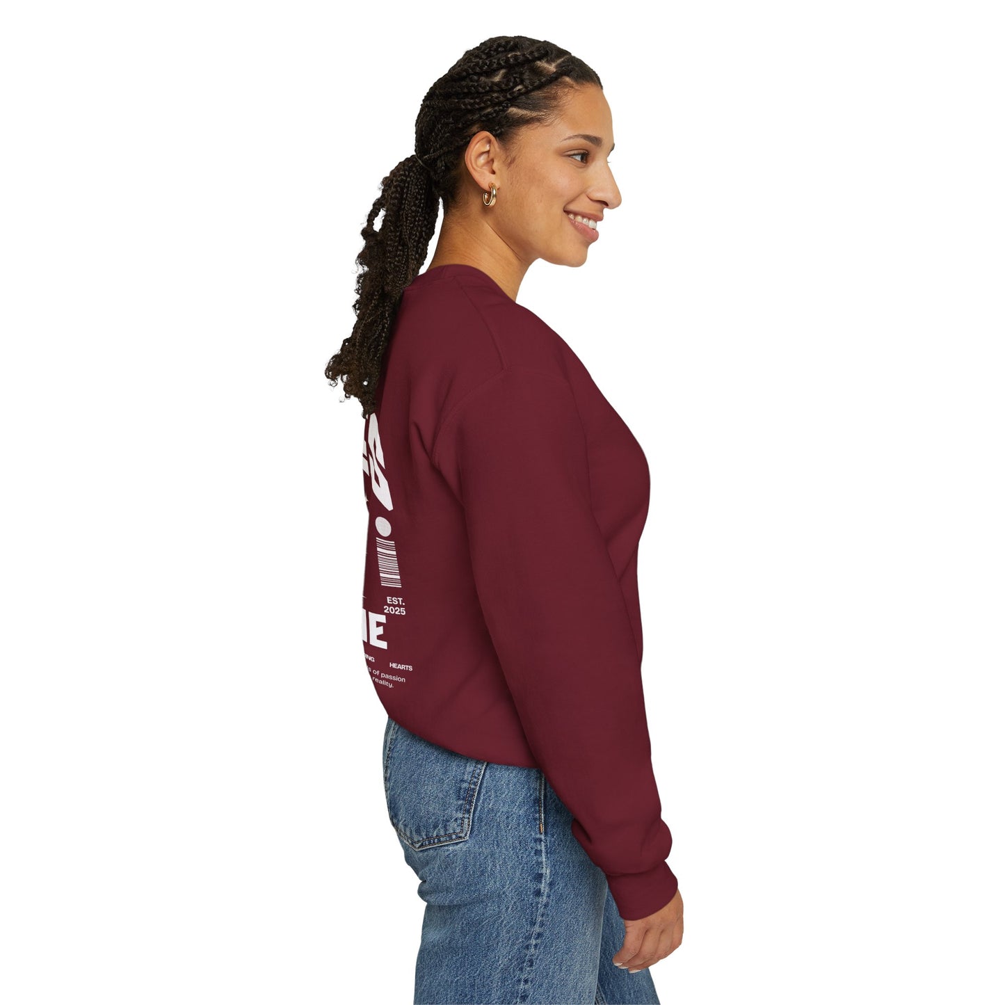 You and Me Valentines Unisex Heavy Blend™ Crewneck Sweatshirt.
