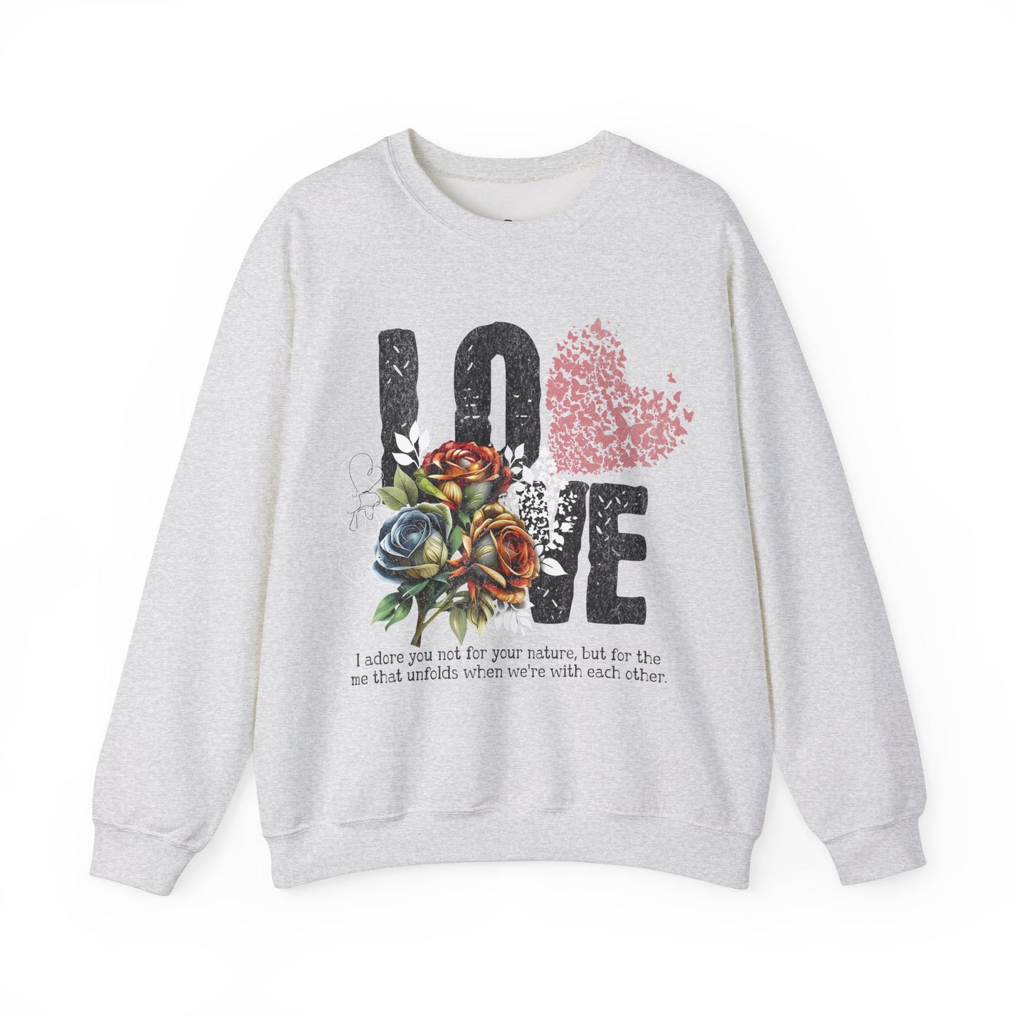LOVE Always Unisex Heavy Blend™ Crewneck Sweatshirt.