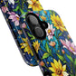 Flower Garden Stained Glass Phone Case, Tough Magnetic Cases, Floral Phone Cover, Durable Phone Accessories, Spring Gift, Birthday Present
