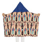 Aztec Snuggle Youth Hooded Towel