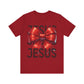 JESUS Unisex Jersey Bella Canvas Short Sleeve Tee