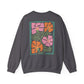 "All-Around Beauty" Unisex Floral Crewneck Sweatshirt