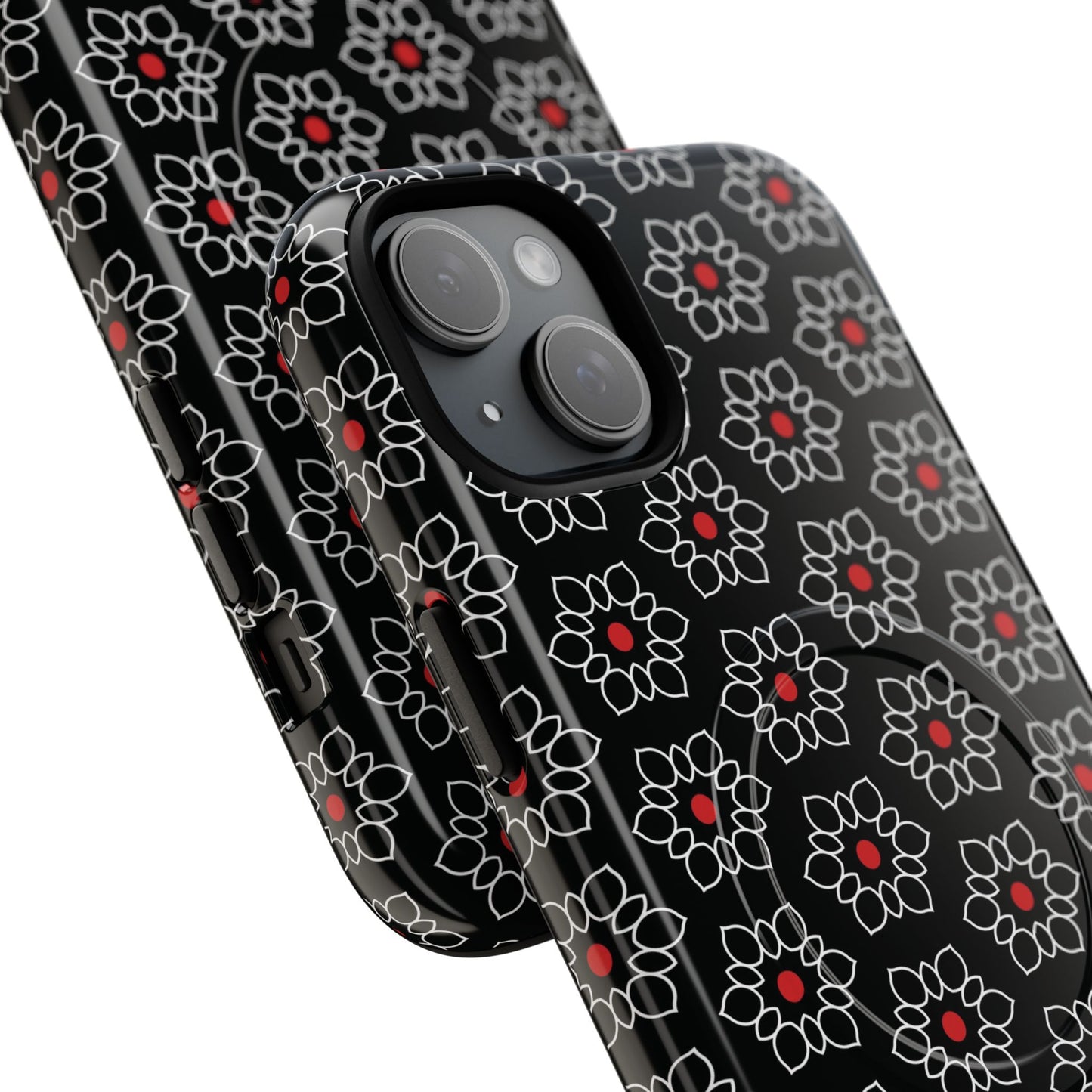 Floral Power Magnetic Tough iPhone Cover | Tough iPhone Cover, Floral Design, Custom iPhone Accessory, Gift for Her, iPhone Case
