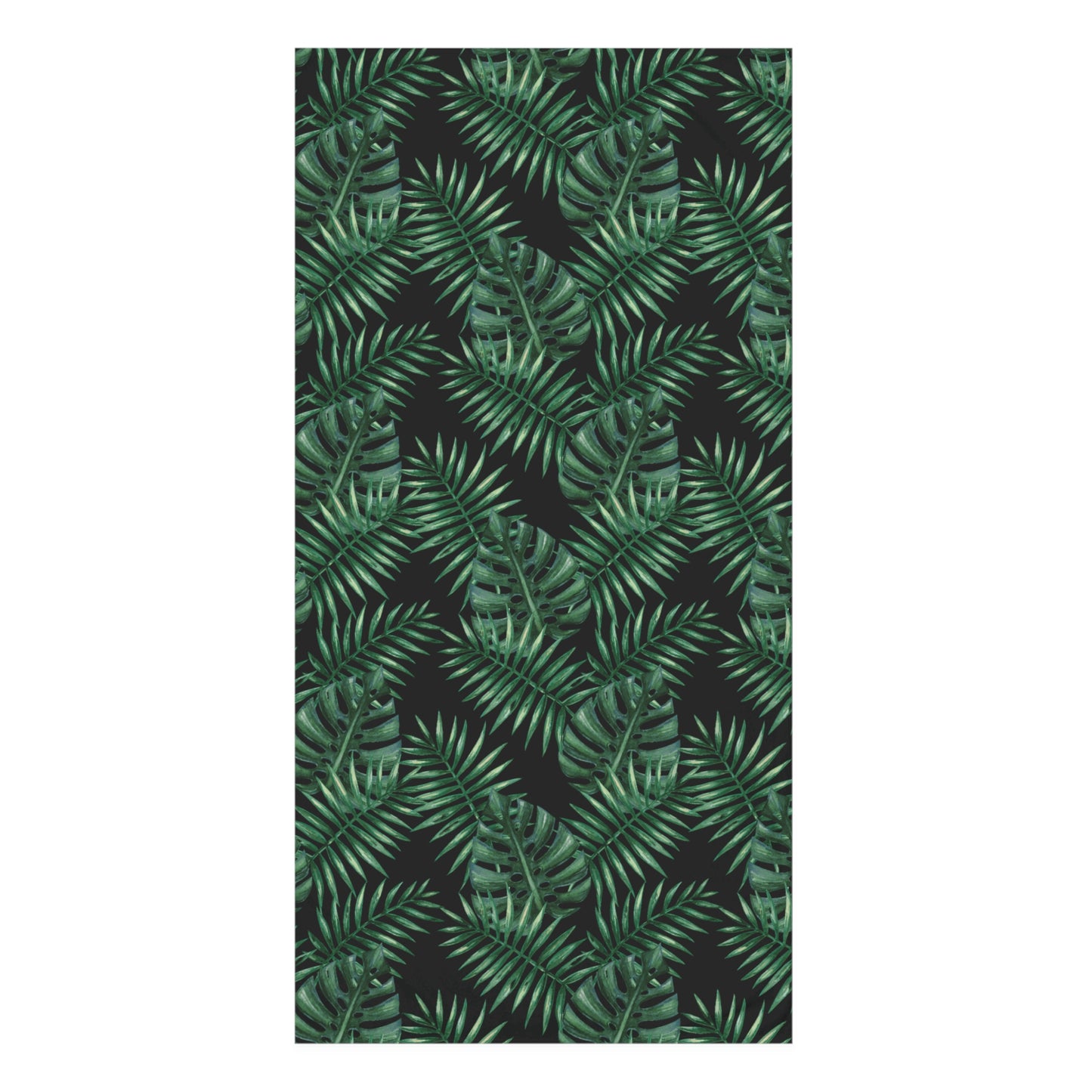 Tropical Bliss Black Mink-Cotton Towel