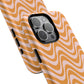 Stylish Tough Magnetic Case for Your iPhone - Trendy Wave Design, Durable Protector, Gift for Her, Cool Tech Accessory, Unique iPhone Cover, Magsafe iPhone Cover.