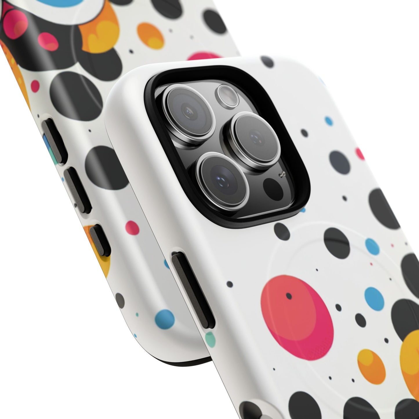 Vibrant Bubble Bloom Galaxy Magnetic iPhone Cases, Artistic Protection for Your Device, Gift for Tech Lovers, Colorful Designs, Unique iPhone Accessories