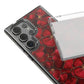 Velvet Petal Noir Floral Petal Clear Impact-Resistant iPhone and Samsung Case.