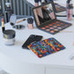 Psychedelic Visions Vibrant Mini Clutch Bag – Colorful Abstract Art for Festivals and Night Out