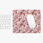 Cherry Blossom Floral Mouse Pad - Elegant Desk Accessory for Home & Office