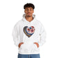 Floral Heart Unisex Heavy Blend™ Hooded Sweatshirt