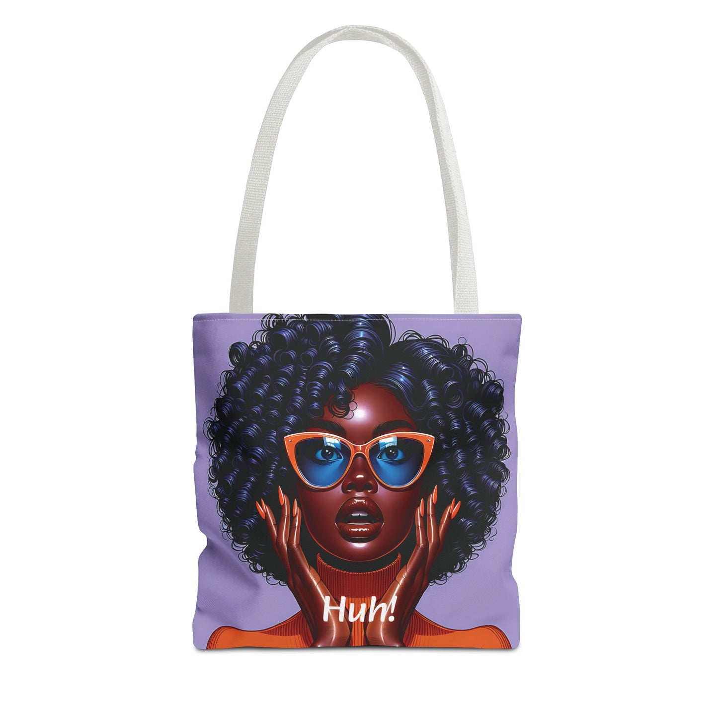 Afro Luxe Glow Tote Bag