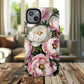 Floral Peonies Tough Magnetic Phone Cases, Durable Floral Phone Cover, Chic Flower Case, Stylish Phone Protector, Gift for Her